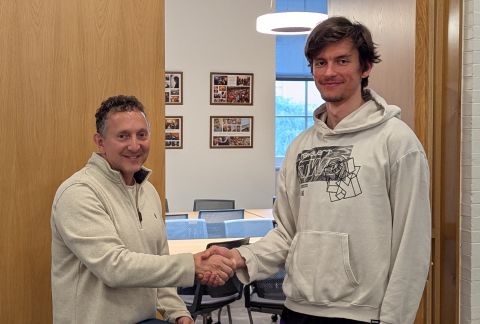 Thornburg Prize - Ben Spahiu (presented by Prof. Mark Skandera)