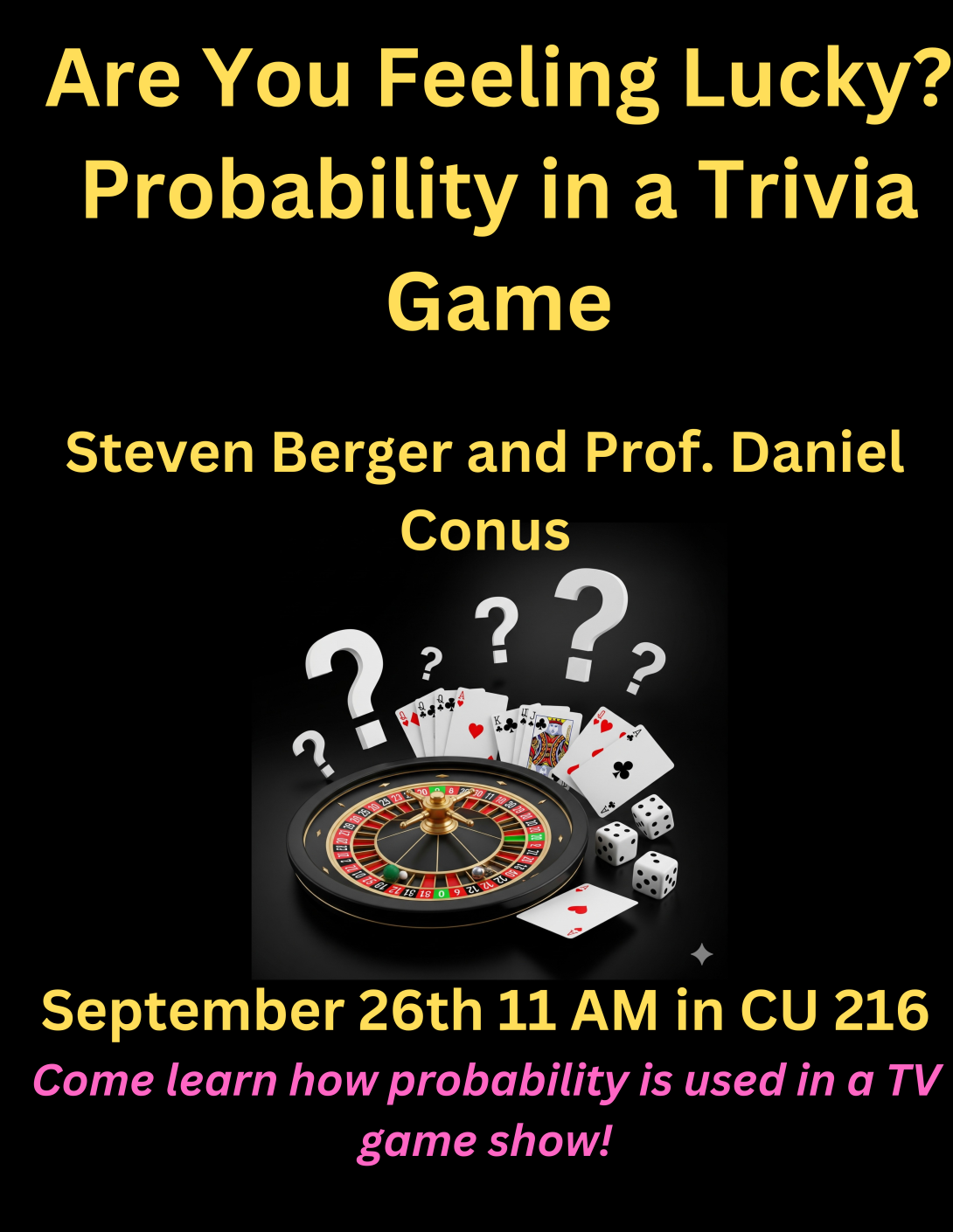 Are You Feeling Lucky? Probability in a Trivia Game