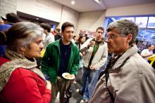 Lehigh University Math - Crowd mingling in Lewis Lab